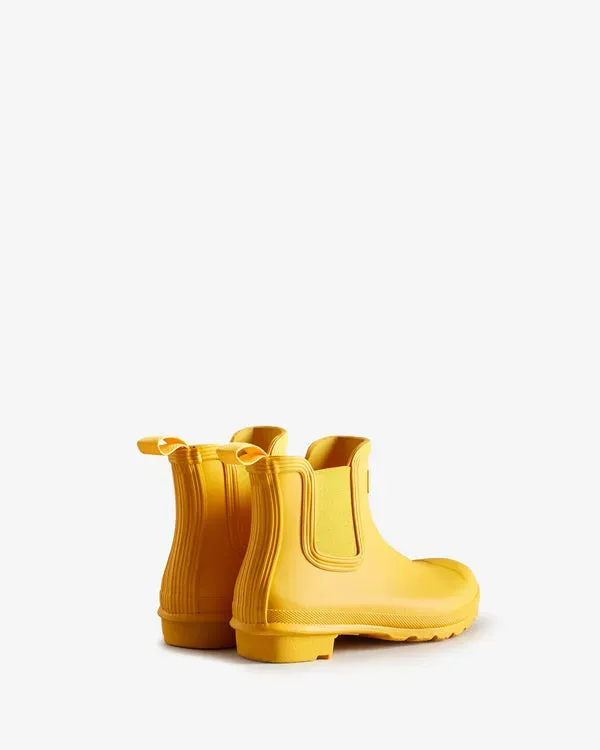 2024 Ultra Alta Definición Botines Hunter Original Chelsea Mujer Amarillo | 486-ONRDVM – Botines