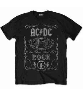 ACDC Cannon swig vintage Camiseta Licencia Oficial Manga Corta ACDCTS49MB