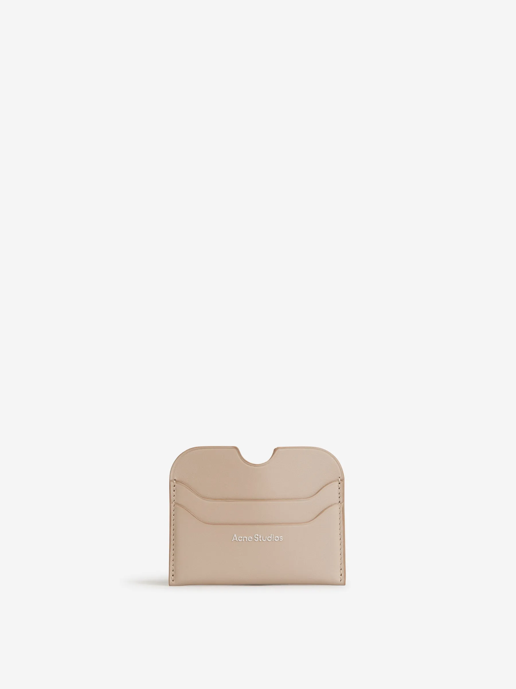 Acne Studios Tarjetero Piel Logo