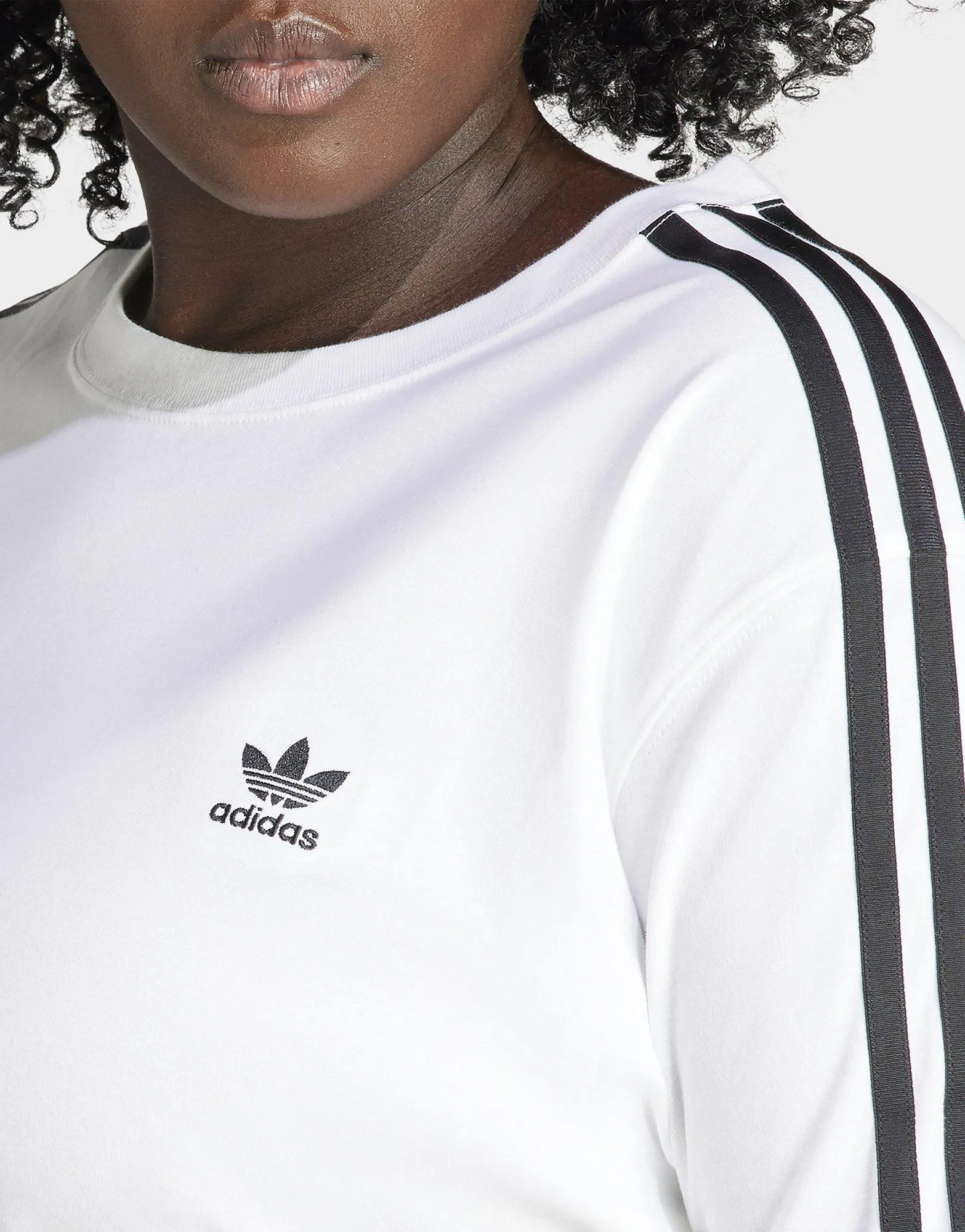 adidas Originals Camiseta Baby 3 bandas (Tallas grandes)