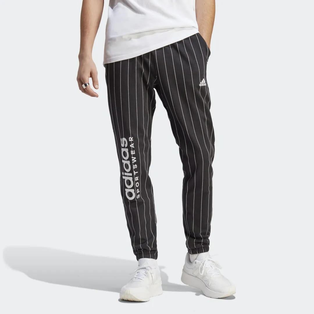 adidas Originals Pinstripe Fleece Pants