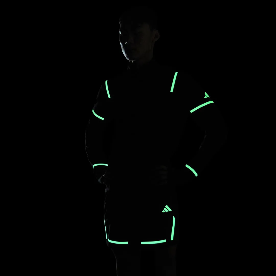 adidas Originals X-City Reflect At Night 1/2 Zip Top