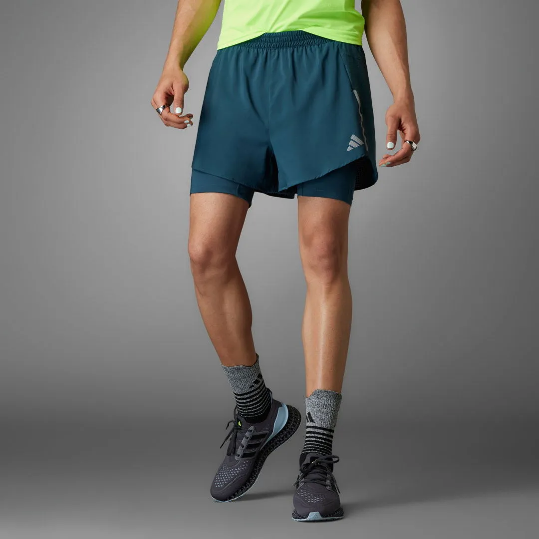 adidas Performance Designed for Running 2-in-1 Shorts