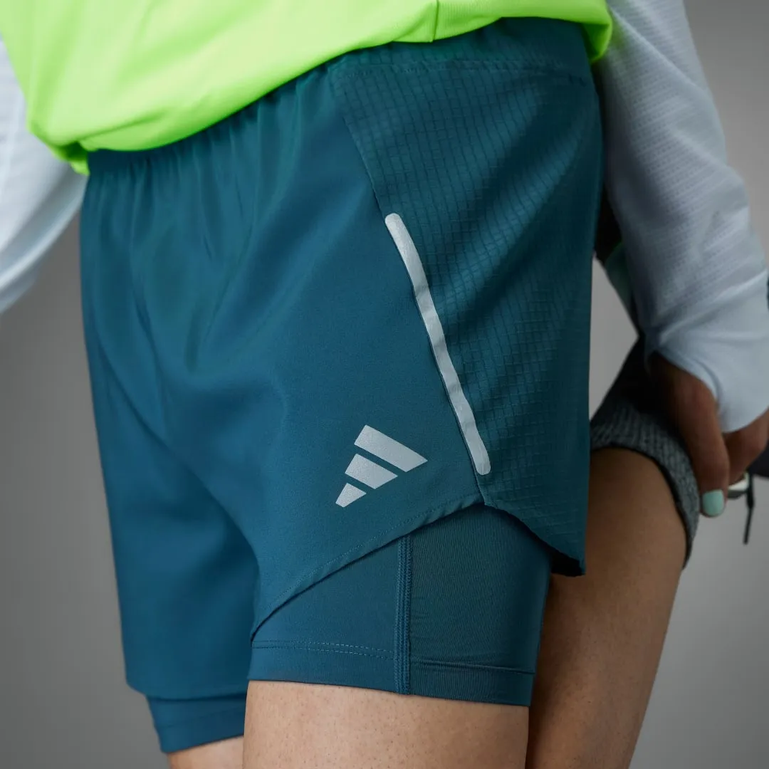 adidas Performance Designed for Running 2-in-1 Shorts