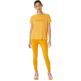 Asics Mujer Camisetas Runkoyo Top Amarillo 