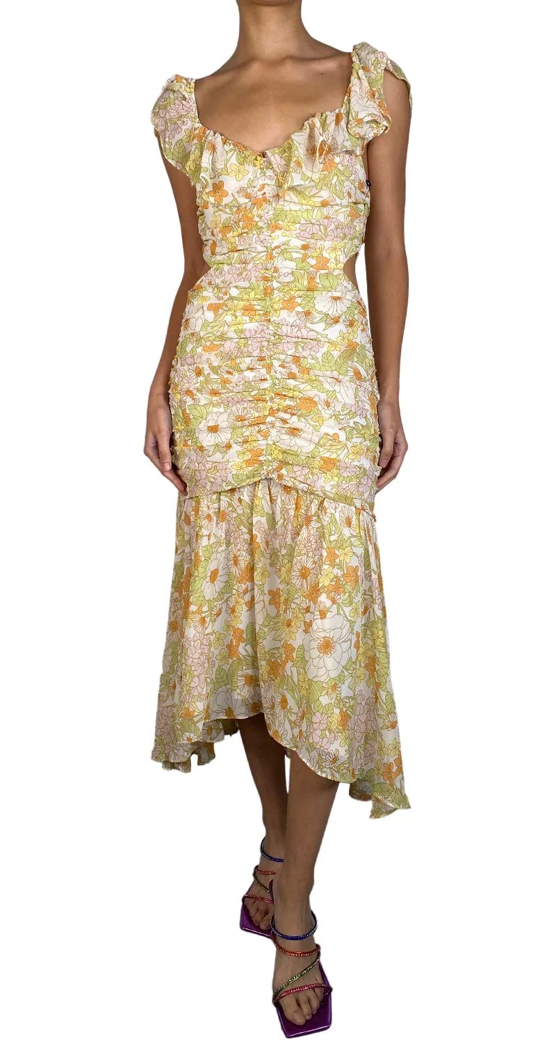 ASTR THE LABEL Vestido Estampado Floral