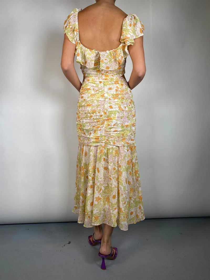 ASTR THE LABEL Vestido Estampado Floral