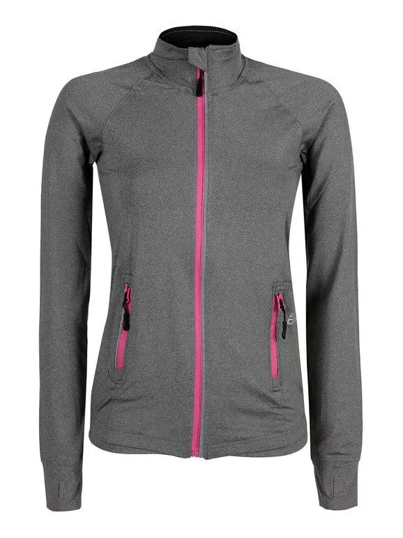 Athl Dpt Sudadera fitness transpirable con cremallera