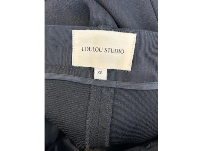 Autre Marque Camiseta corta LOULOU STUDIO.Lana XS Internacional Negro 