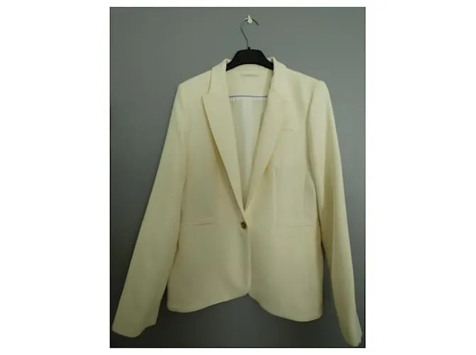 Autre Marque Chaquetas Blanco roto 