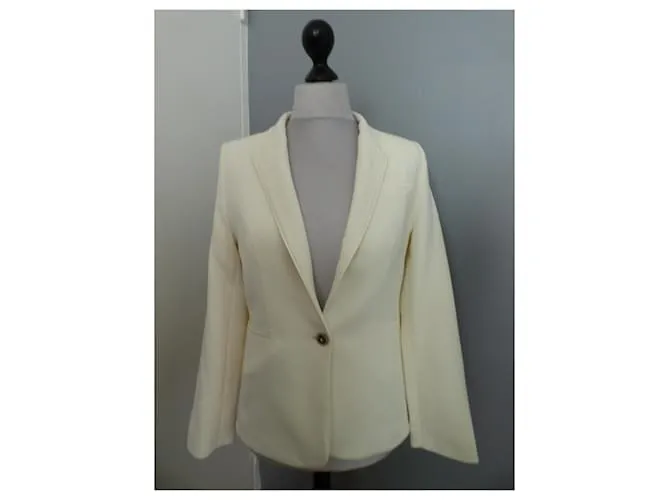 Autre Marque Chaquetas Blanco roto 