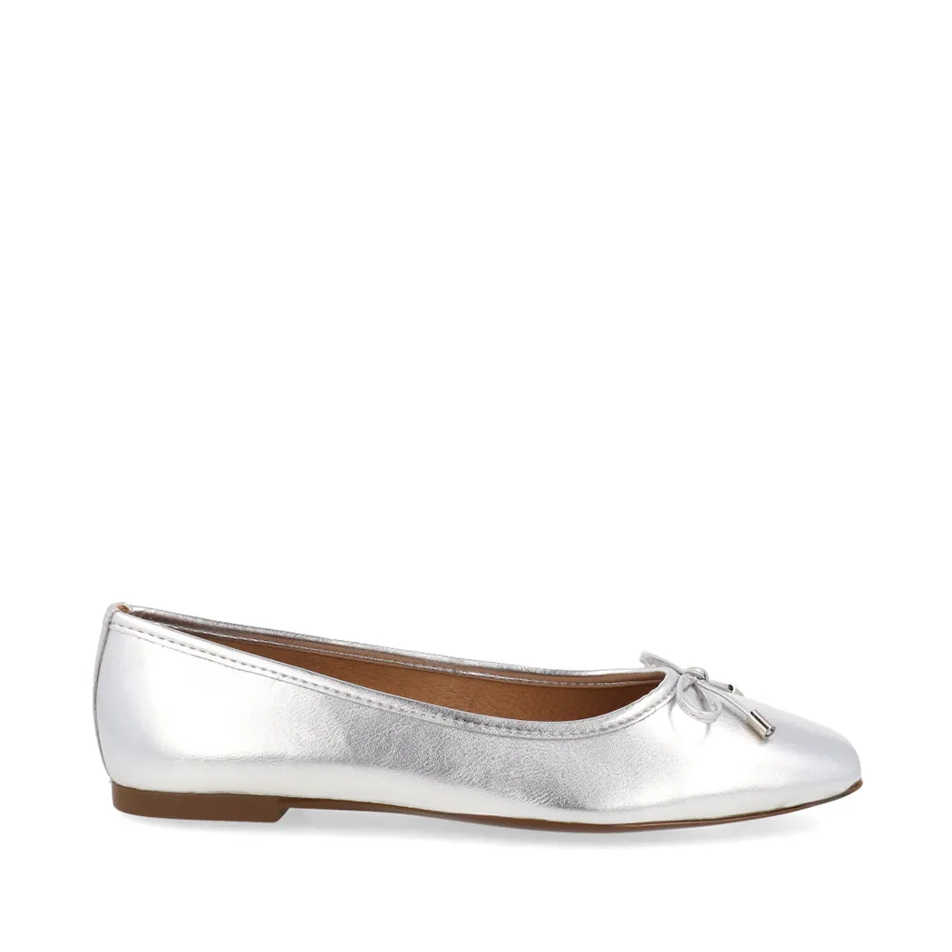 Balerina Casual Trender color Plata para Mujer