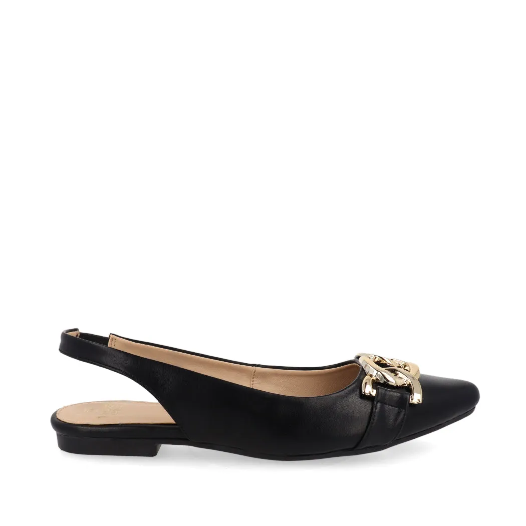 Ballerina Casual Trender color Negro para Mujer