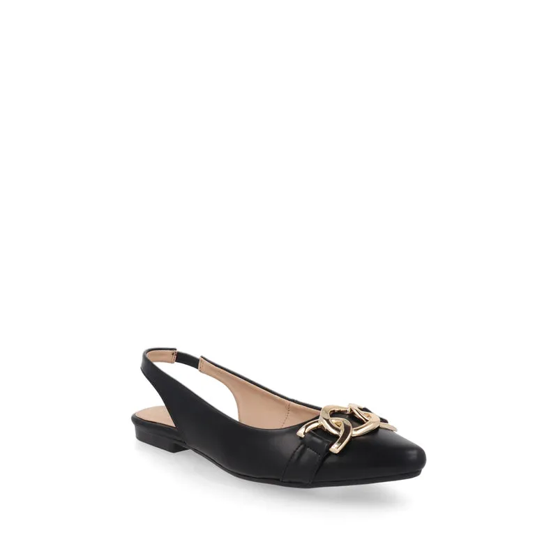 Ballerina Casual Trender color Negro para Mujer