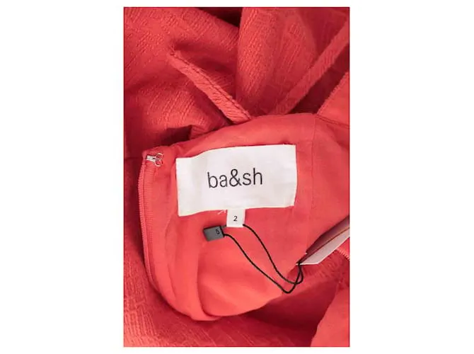 Bash vestido de algodón Naranja 