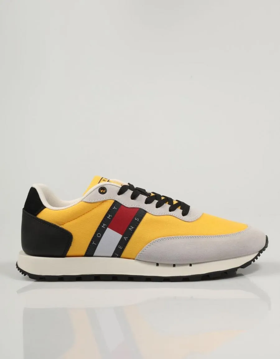  baskets TOMMY HILFIGER Tommy en Jaune 81408