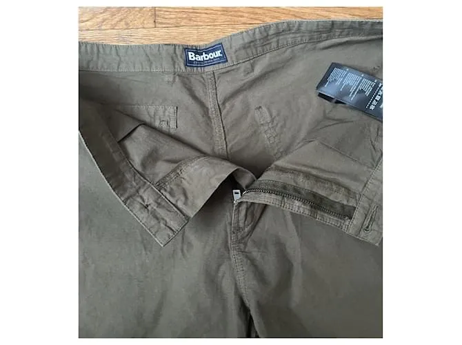 Bermuda corta Barbour para hombres Caqui 