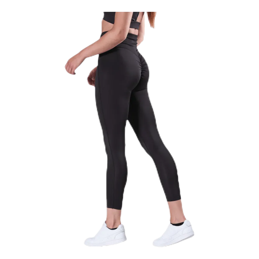 Blacc Fitness Scrunch Tights 7/8 Black