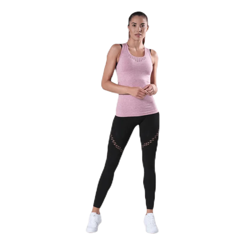 Blacc Fitness Seamless Mesh Tank Pink