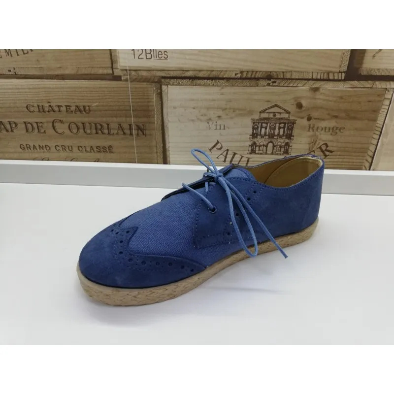 Blucher combinado lino serraje Chuches 34000SYVEG