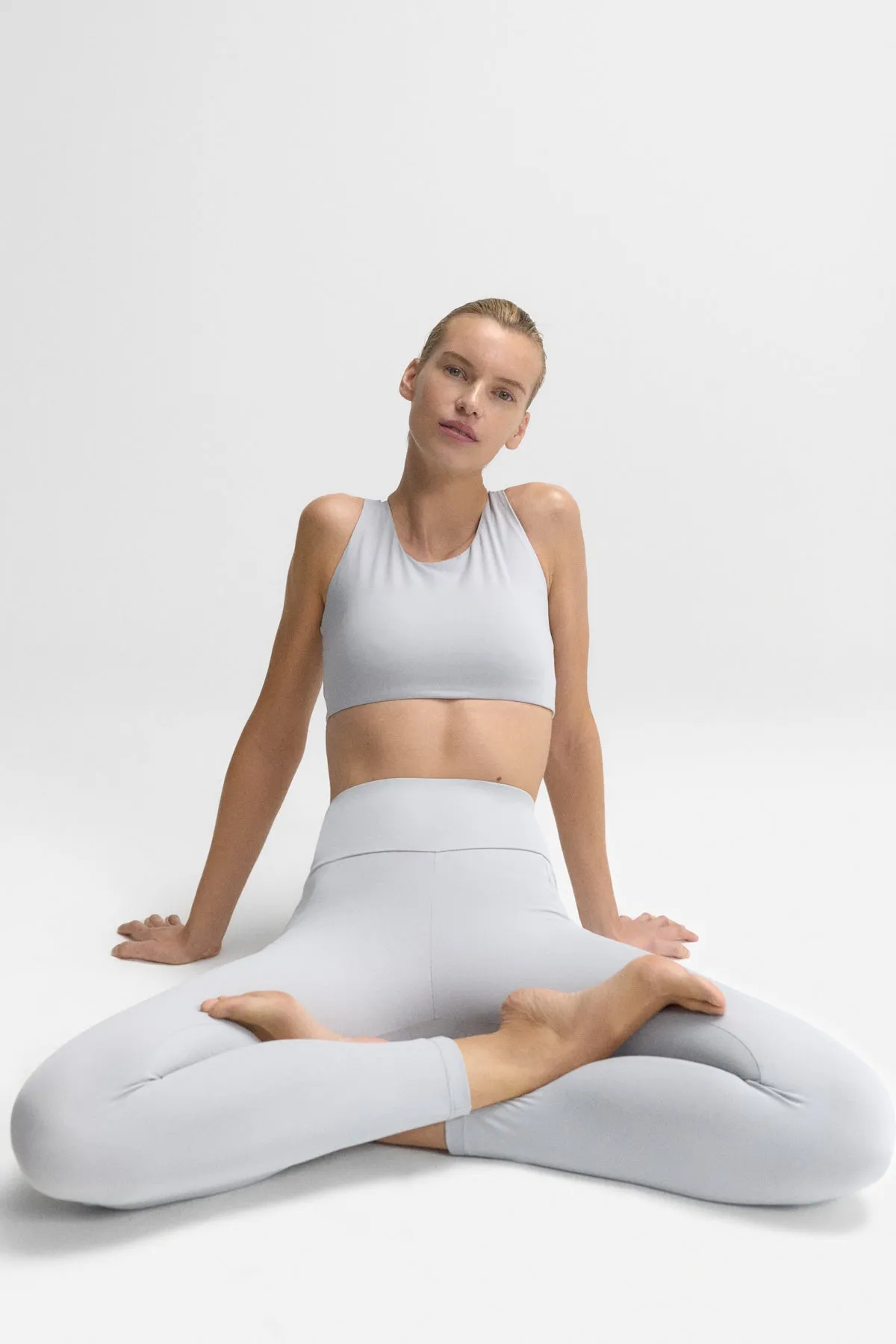 BONA BALANCE YOGA BRA GREY