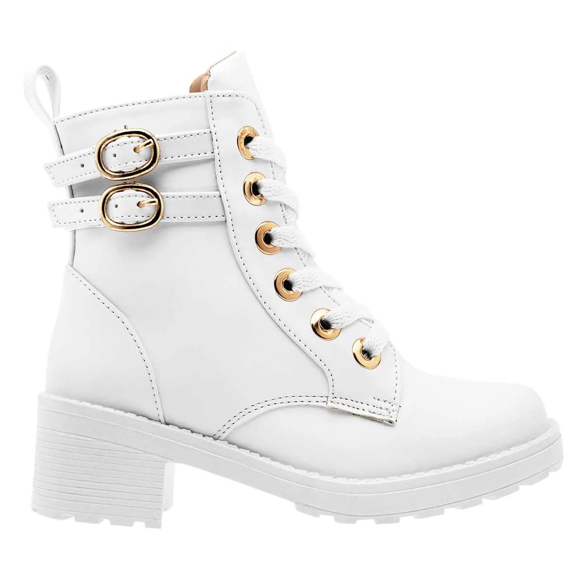 Botas casuales Exterior Piel sintética Color Blanco Para Mujer De RBCOLLECTION