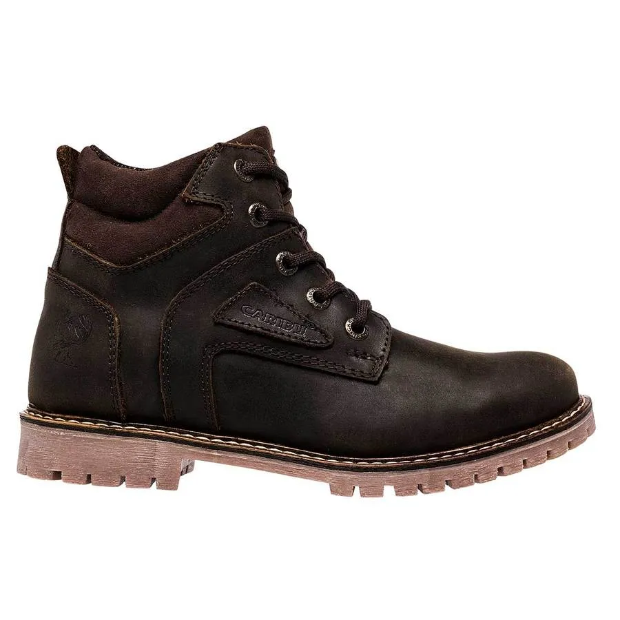 Botas casuales Exterior Piel Sintética Color Café de Caribu