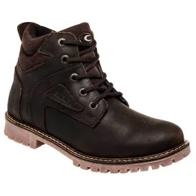 Botas casuales Exterior Piel Sintética Color Café de Caribu