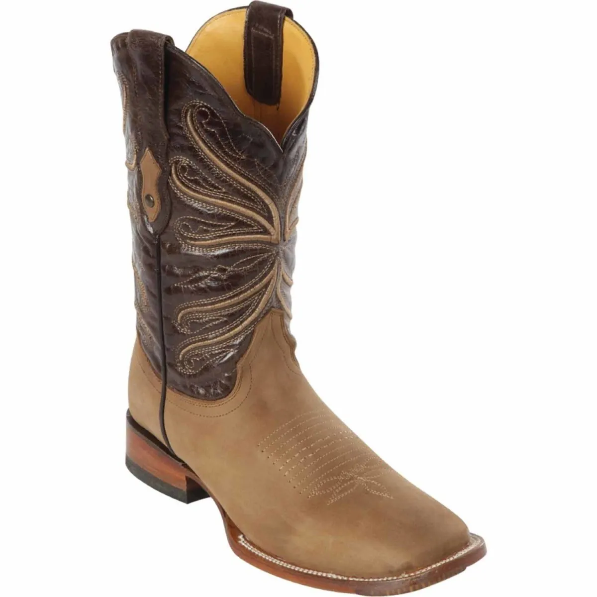 Botas de Cuero Grasso Original Horma Rodeo Cuadrada Q822A6231