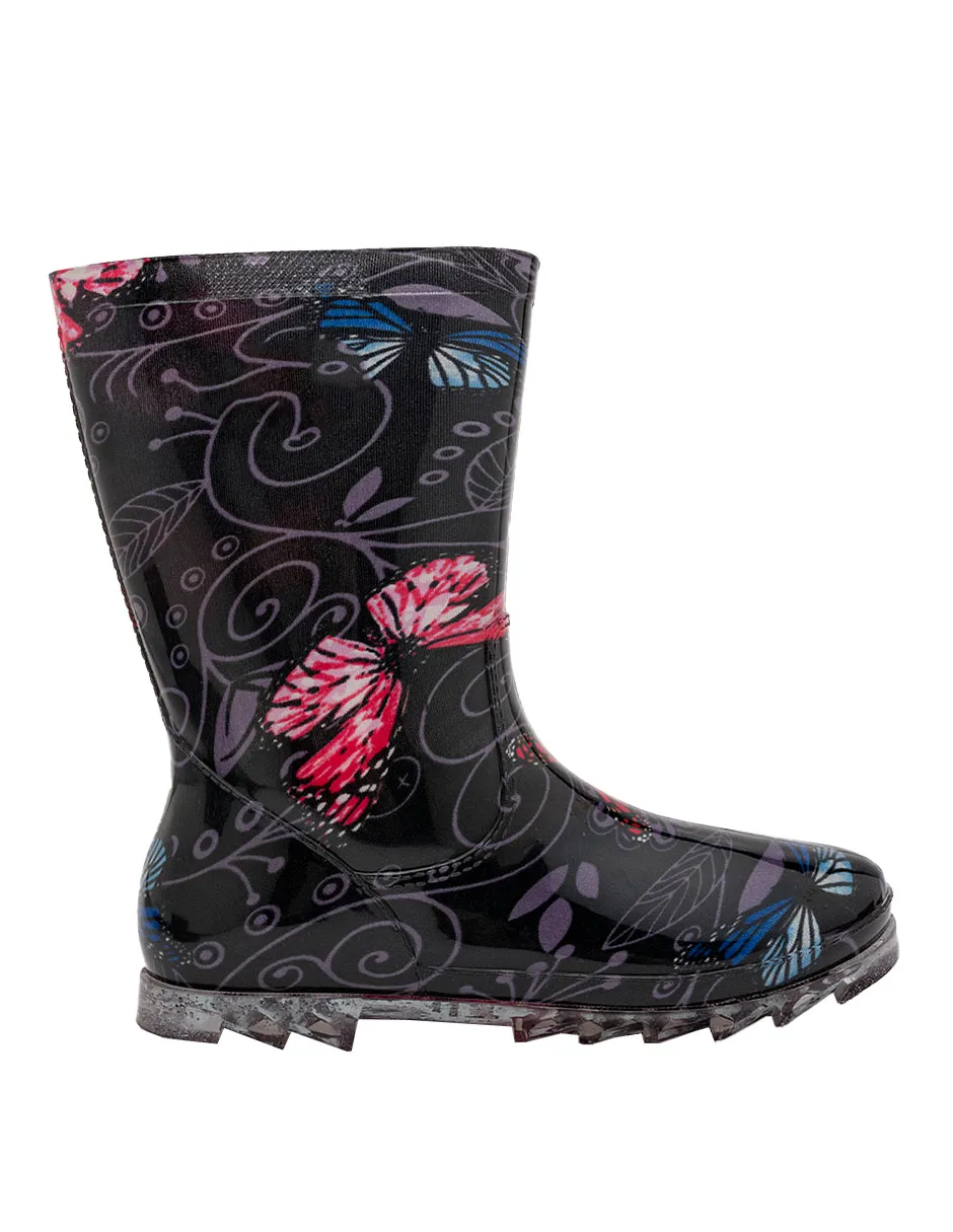 Botas de lluvia Exterior Sintético Color Negro Para Mujer De RBBASICS