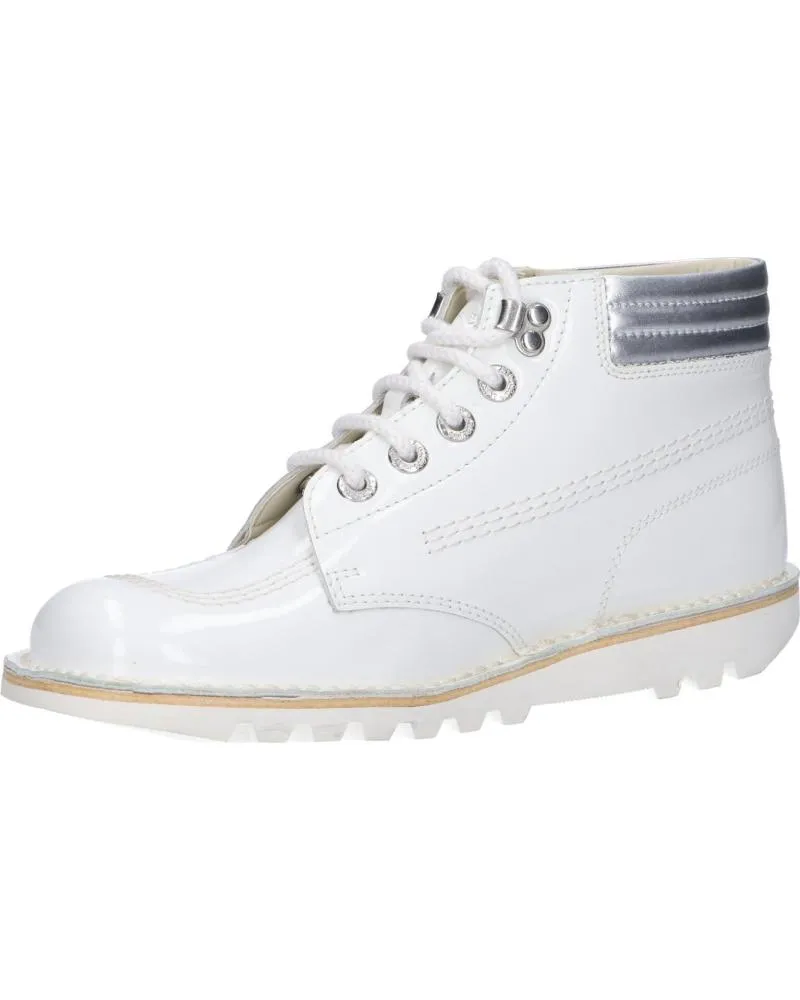 Botas de Mujer KICKERS 831650-50 KICKTHROW 33 BLANC ARG