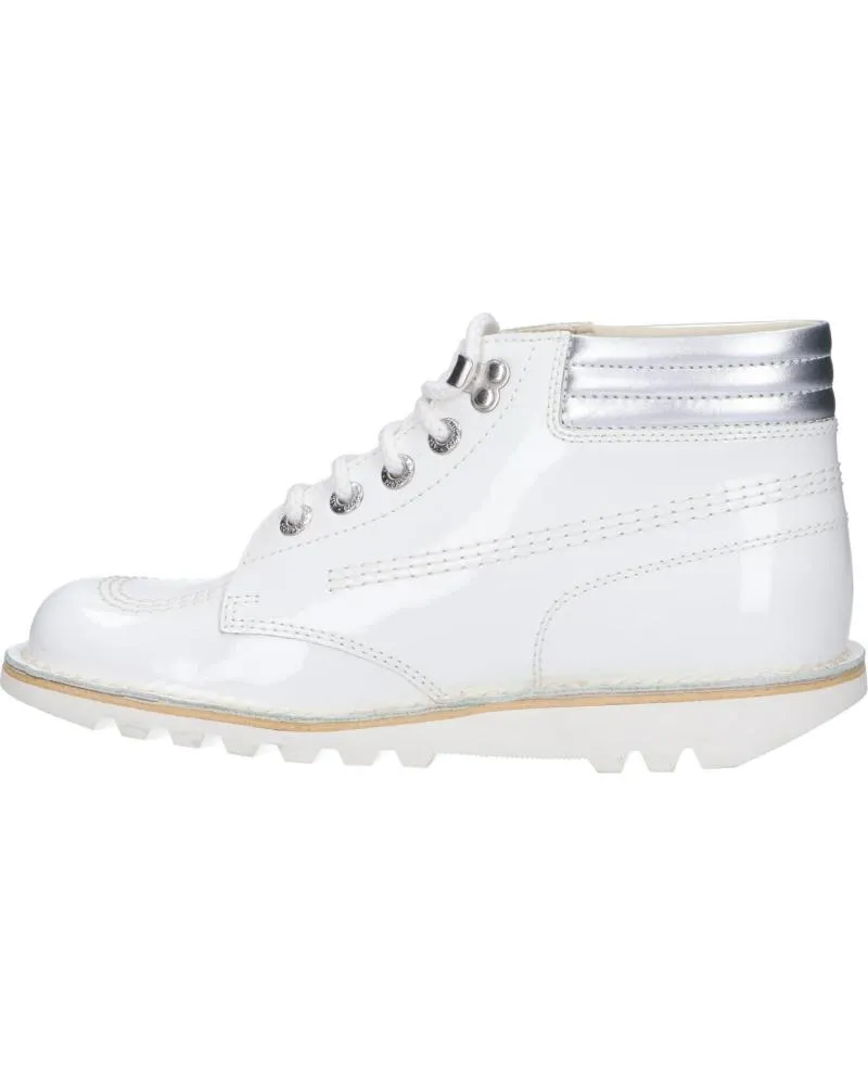 Botas de Mujer KICKERS 831650-50 KICKTHROW 33 BLANC ARG