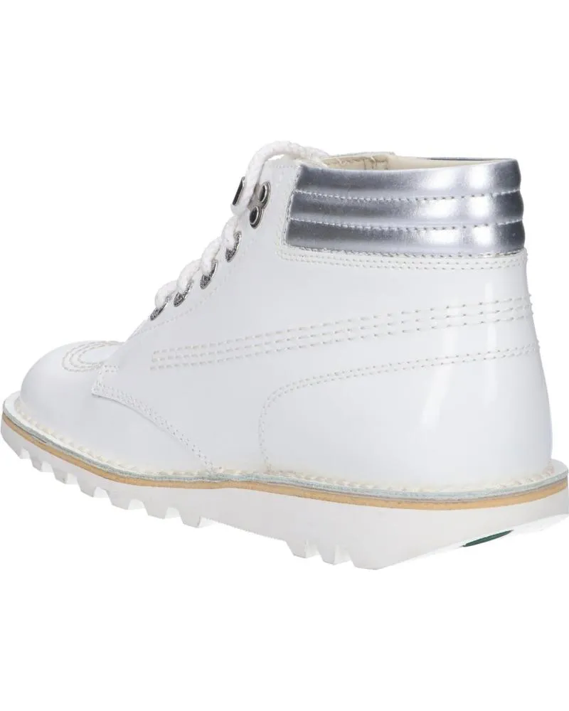 Botas de Mujer KICKERS 831650-50 KICKTHROW 33 BLANC ARG