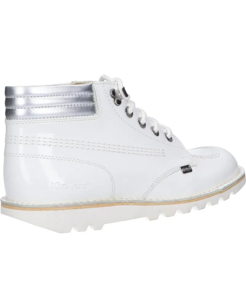 Botas de Mujer KICKERS 831650-50 KICKTHROW 33 BLANC ARG