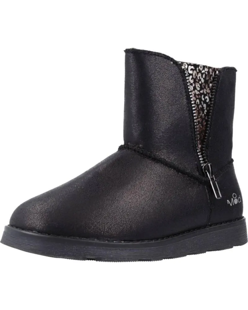 Botas de Niña MOD8 ALDIZE NEGRO