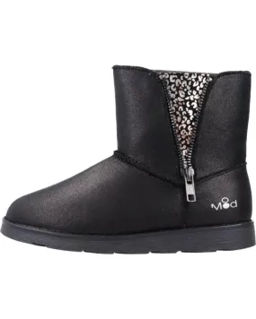 Botas de Niña MOD8 ALDIZE NEGRO