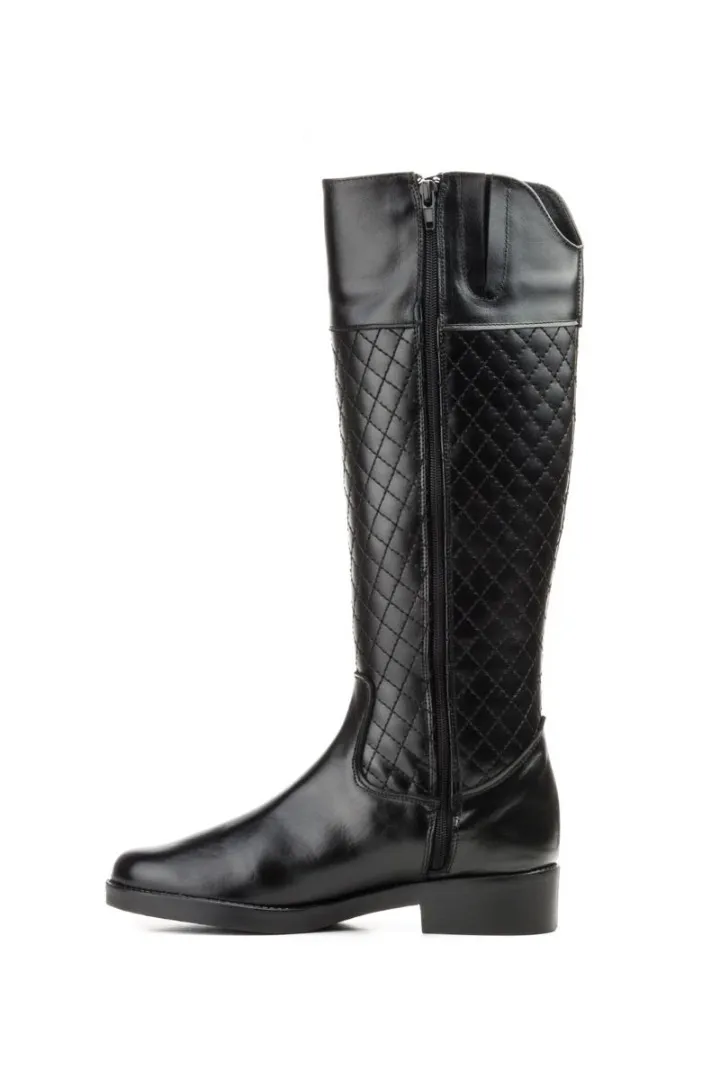 Botas Mujer Piel Negro