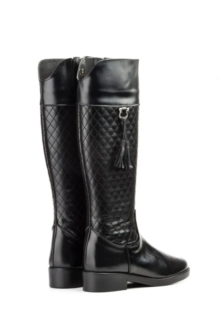 Botas Mujer Piel Negro