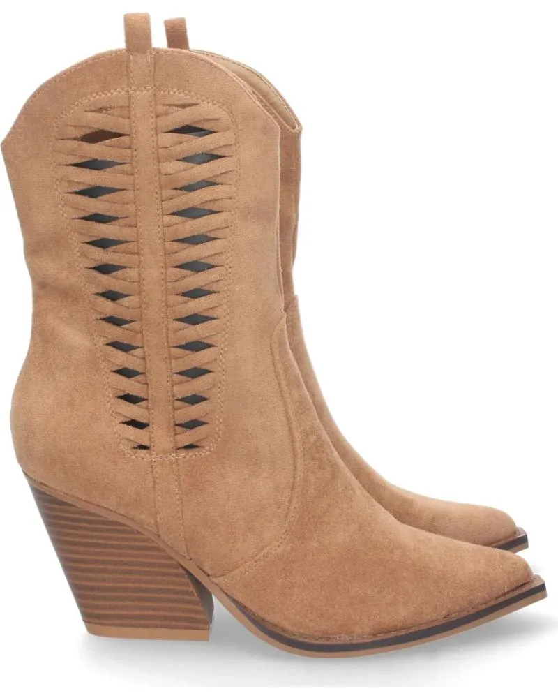 Botas PUNTOSALAO  de Mujer BOTAS COWBOY TACON MEDIO CAMPERO MUJER COLOR MARRON  VARIOS COLORES