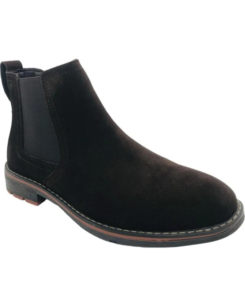 Botines XTI  de Hombre BOTIN SERRAJE HOMBRE 143265  MARRON