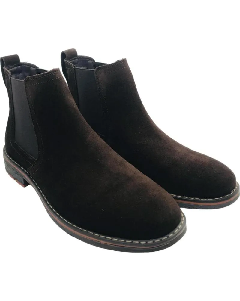 Botines XTI  de Hombre BOTIN SERRAJE HOMBRE 143265  MARRON