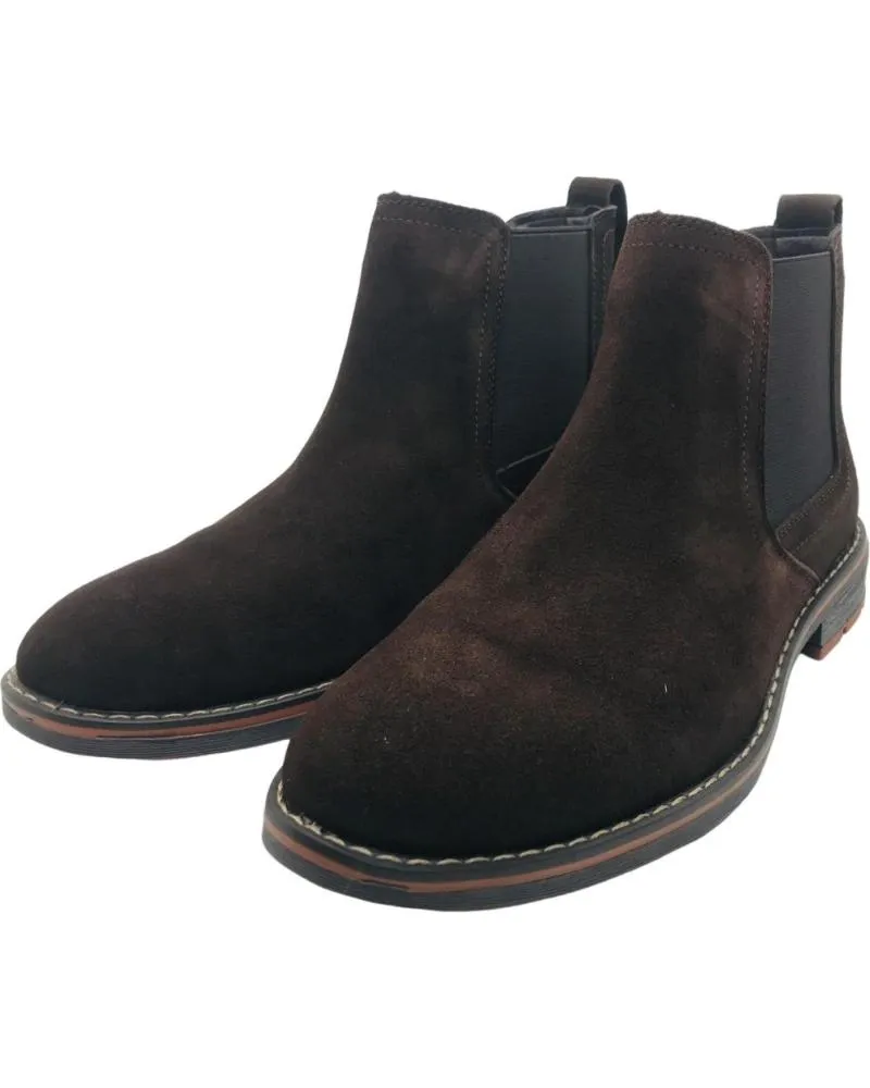 Botines XTI  de Hombre BOTIN SERRAJE HOMBRE 143265  MARRON