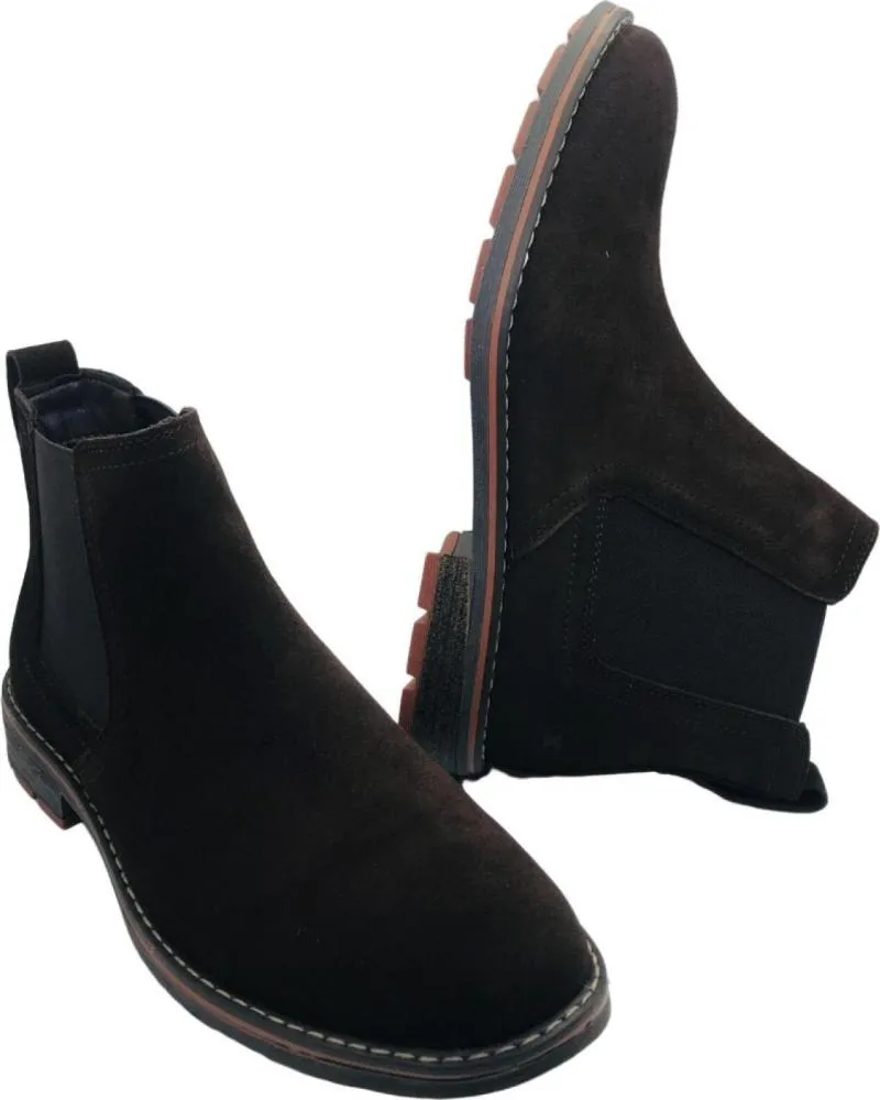 Botines XTI  de Hombre BOTIN SERRAJE HOMBRE 143265  MARRON