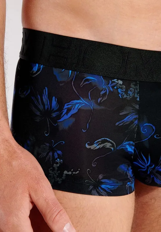 Boxer HOM mod. Grant en microfibra estampado en black night 