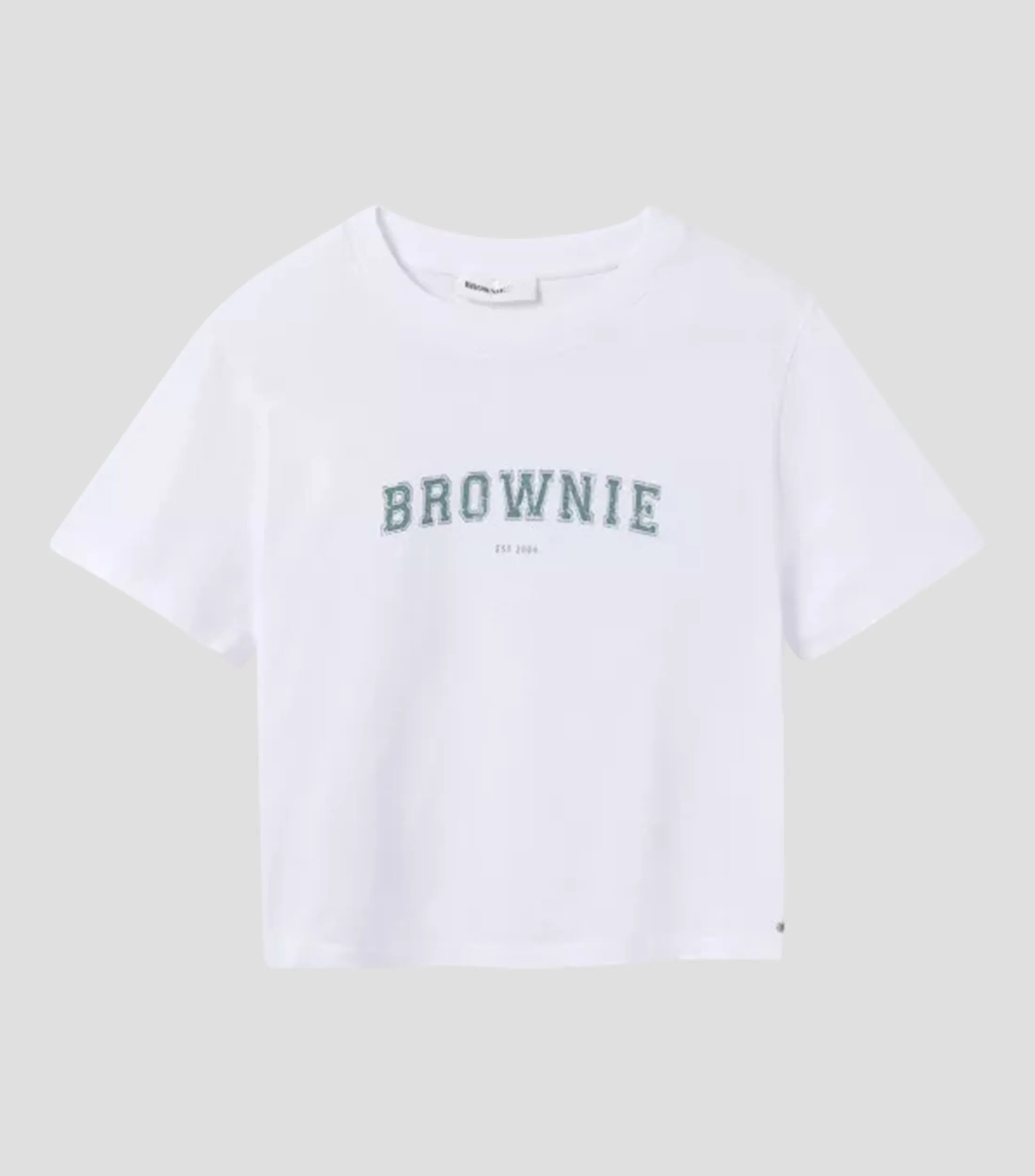 Brownie Playera cuello redondo manga corta Mujer