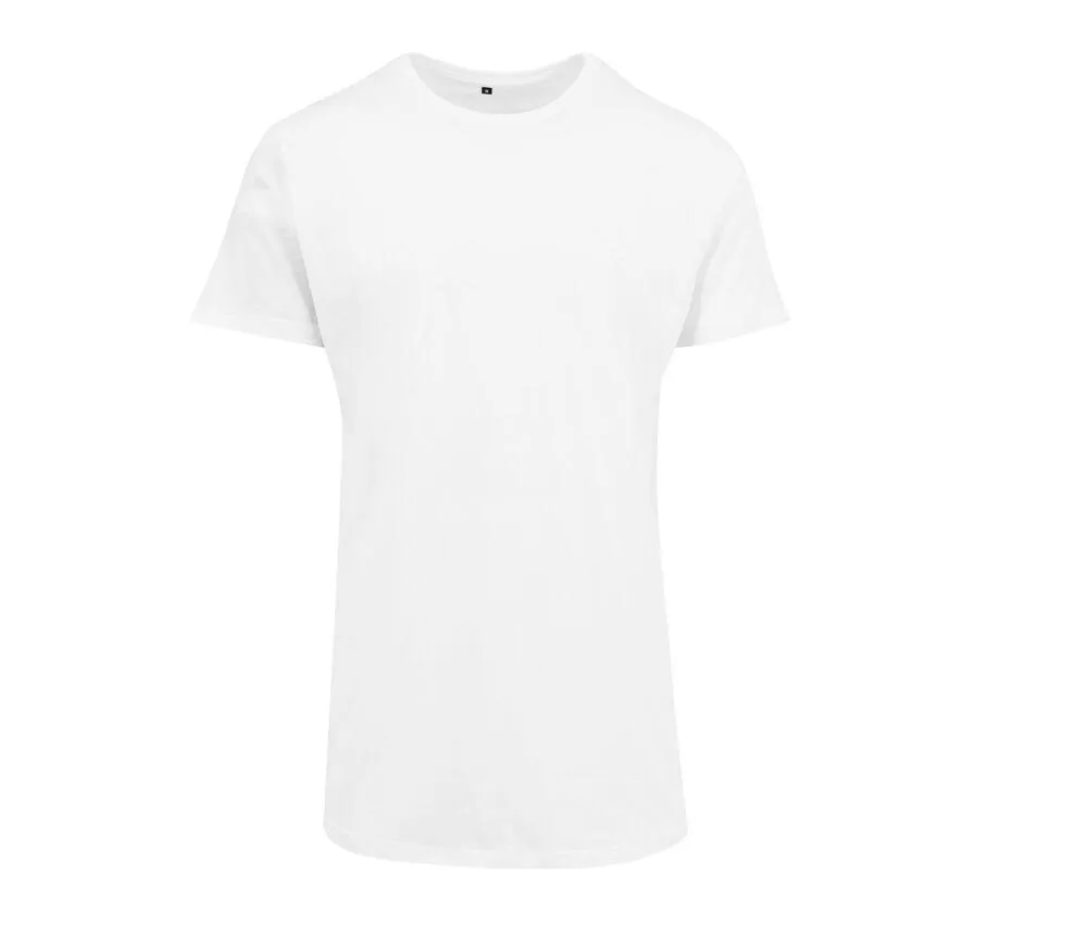 Build Your Brand BY028 - Camiseta larga BY028 - White