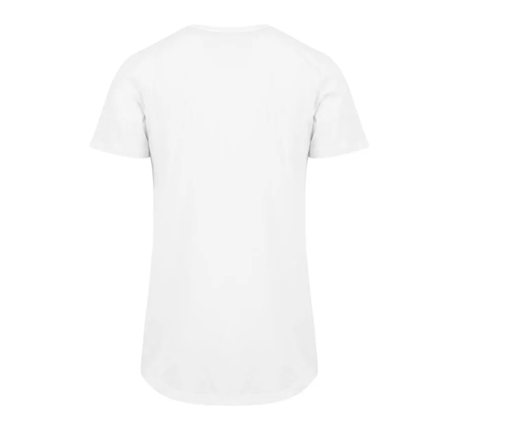 Build Your Brand BY028 - Camiseta larga BY028 - White