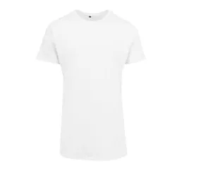 Build Your Brand BY028 - Camiseta larga BY028 - White