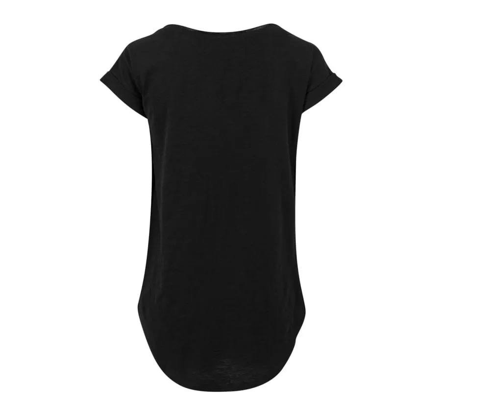 Build Your Brand BY036 - Camiseta larga de mujer BY036 - Black