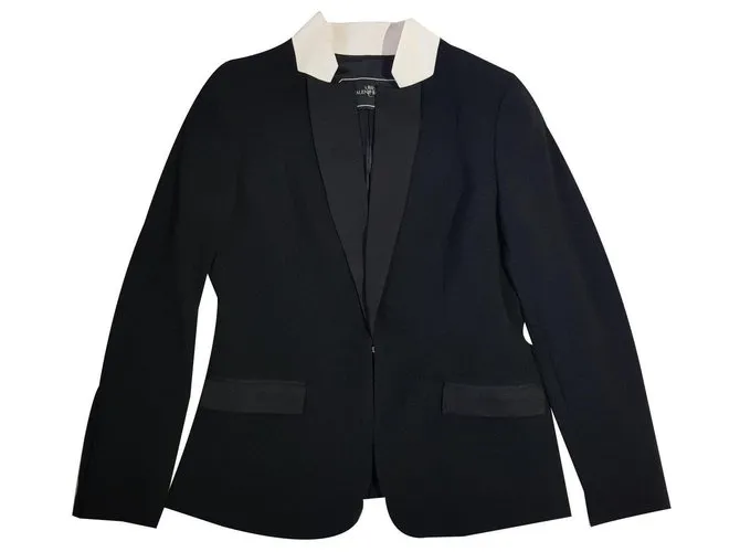 By Malene Birger Chaquetas Negro Blanco 